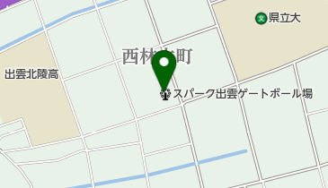 スパーク出雲ゲートボール場の地図画像