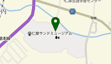 仁摩健康公園ターゲット・バードゴルフ場の地図画像