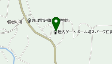屋内ゲートボール場スパーク仁多の地図画像
