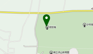 島根県立浜山公園球技場の地図画像