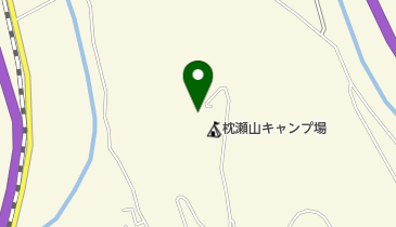 枕瀬山森林総合利用施設の地図画像