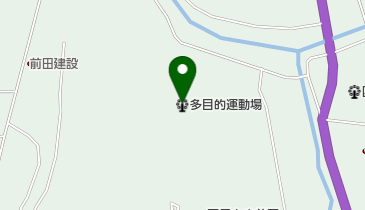 匹見中央公園多目的運動場の地図画像