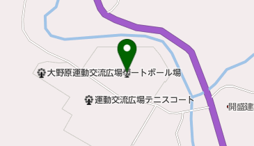 大野原運動交流広場多目的運動広場の地図画像