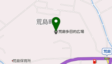 荒島多目的広場の地図画像