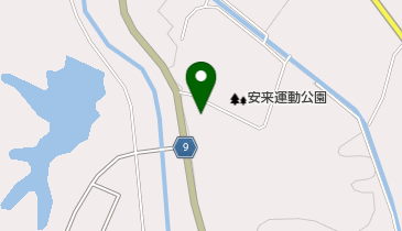 安来運動公園多目的運動広場の地図画像