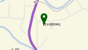 五箇町民すもう場の地図画像