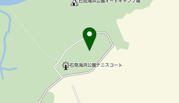 島根県立石見海浜公園多目的運動広場の地図画像