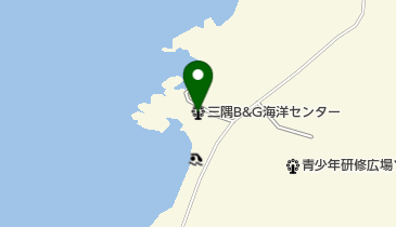 浜田市三隅B&G海洋センターの地図画像