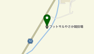 浜田市フットサルやさか競技場の地図画像