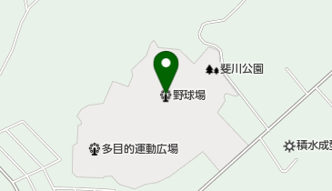 斐川公園野球場の地図画像