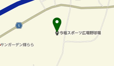 浜田市今福スポーツ広場野球場の地図画像
