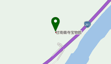 甘南備寺の地図画像