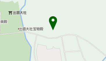 大社のムクノキの地図画像