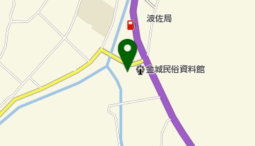 エクス和紙の館の地図画像