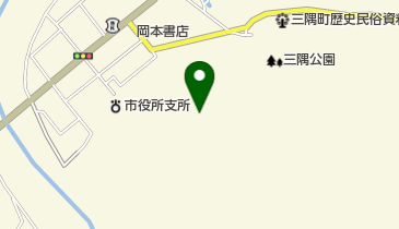 三隅つつじ祭の地図画像