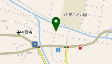 大東七夕祭の地図画像