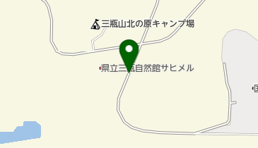 三瓶山ヘルシートレーリングコースの地図画像