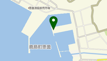 恵曇港の地図画像