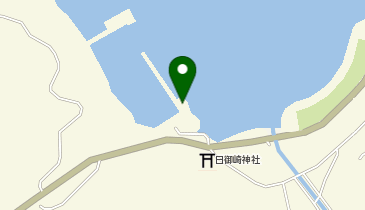 野波漁港の地図画像