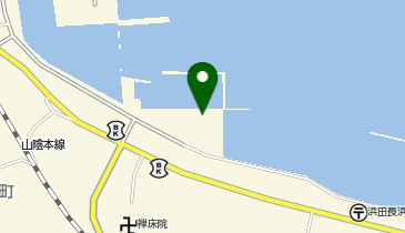 浜田港の地図画像