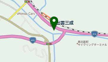 斐伊川の地図画像