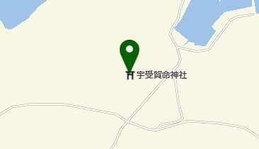 宇受賀命神社の地図画像