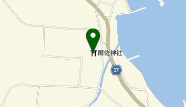 爾佐神社の地図画像