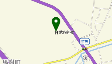 平浜八幡宮(武内神社)の地図画像