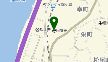 円成寺の地図画像