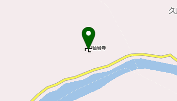 仙岩寺の地図画像