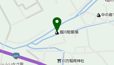堀川駐艇場の地図画像