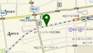 松江こだわり市場の地図画像