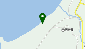 黒松海水浴場の地図画像