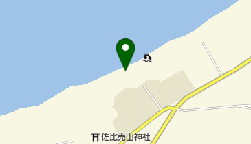 鳥井海水浴場の地図画像