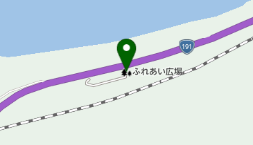 ふれあい広場の地図画像