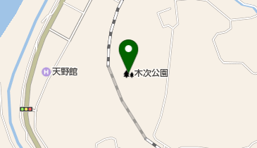 木次公園の地図画像