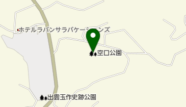 空口公園の地図画像