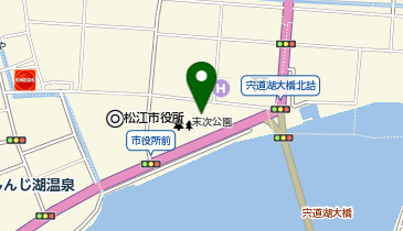 末次公園の地図画像