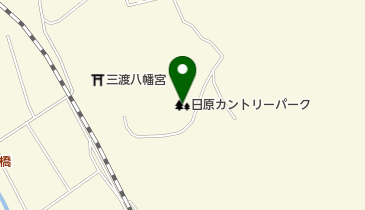 日原カントリーパークの地図画像