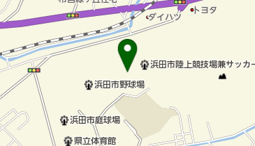 東公園の地図画像