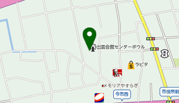 (株)出雲会館の地図画像