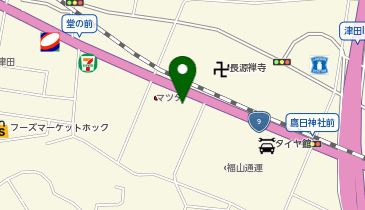 島根マツダ松江店の地図画像