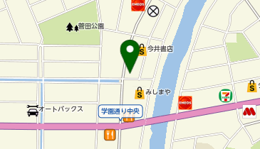 チョコザップ松江学園通の地図画像