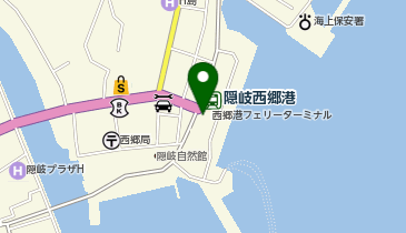 風待ち西郷・みなとオアシスの地図画像