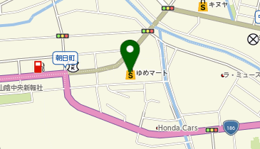 ゆめマート浜田の地図画像