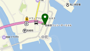風待ち西郷・みなとオアシスの地図画像