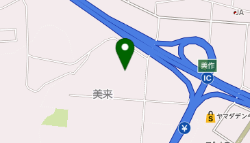 美作市役所の地図画像