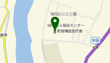 和気町役場佐伯庁舎の地図画像