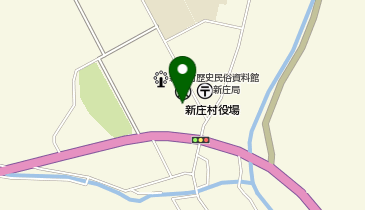 新庄村役場の地図画像