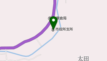 美作市役所東粟倉総合支所の地図画像